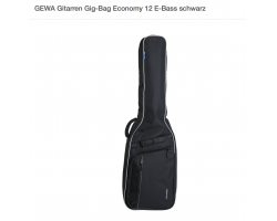 GEWA 212.500 E-Bass Gig-Bag Economy 12 schwarz_2084