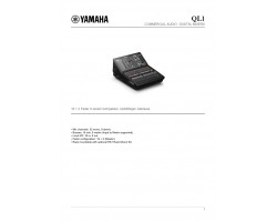 Yamaha QL1 Digitalmischpult_2353