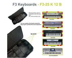 Fusion Keyboard 12 76-88 keys KeyboardbagRollen