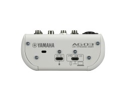 Yamaha AG03MK2W Live- Streaming Mixer weiss